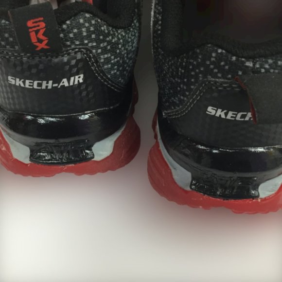 Sketchers Air Boys Size 2 Sneakers - Picture 4 of 8
